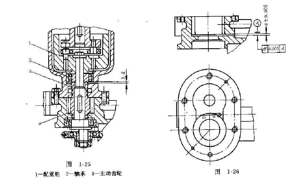 原泵阀组合结构图